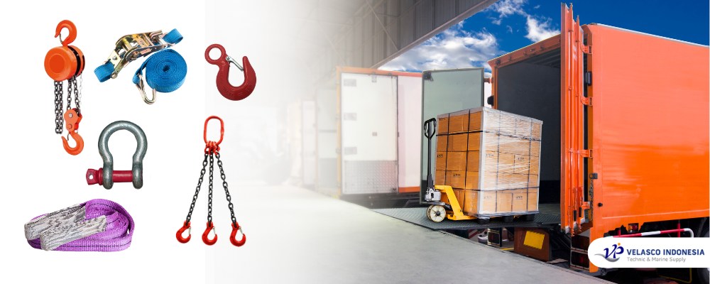 Jenis dan Aplikasi Peralatan Rigging di Sektor Logistik velasco indonesia