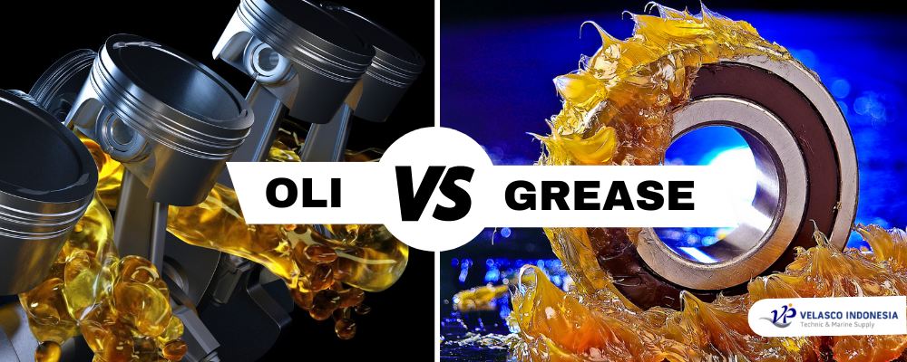 Fungsi dan Perbedaan Oli dan Grease dalam Industr