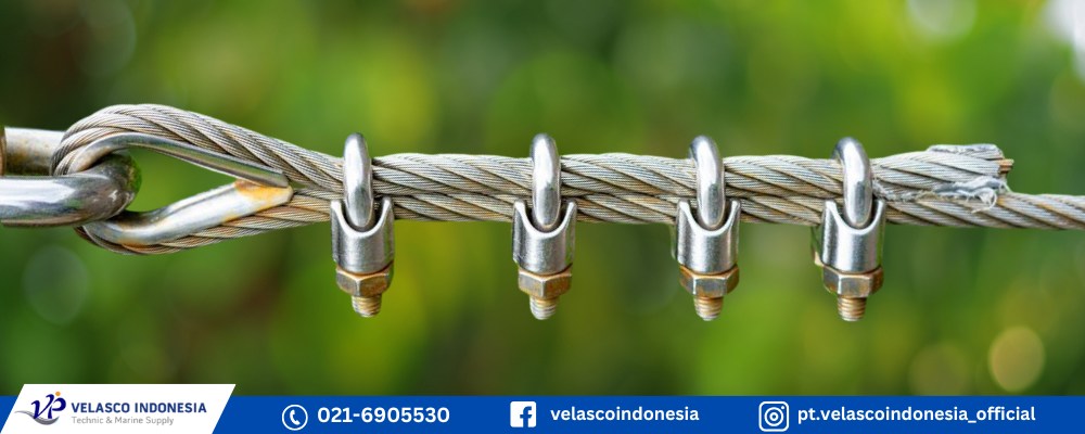 Langkah Langkah Pemasangan Wire Rope Clip pada Kawat baja