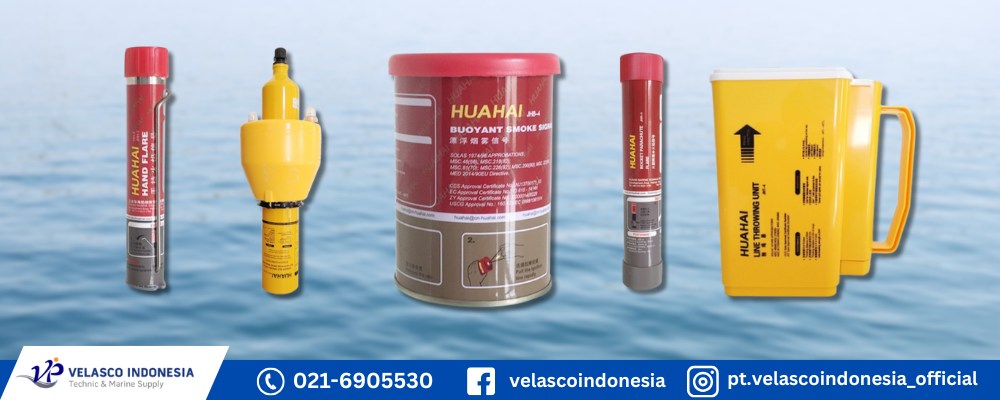 Jual Alat Piroteknik Kapal Merk Huahai Terlengkap