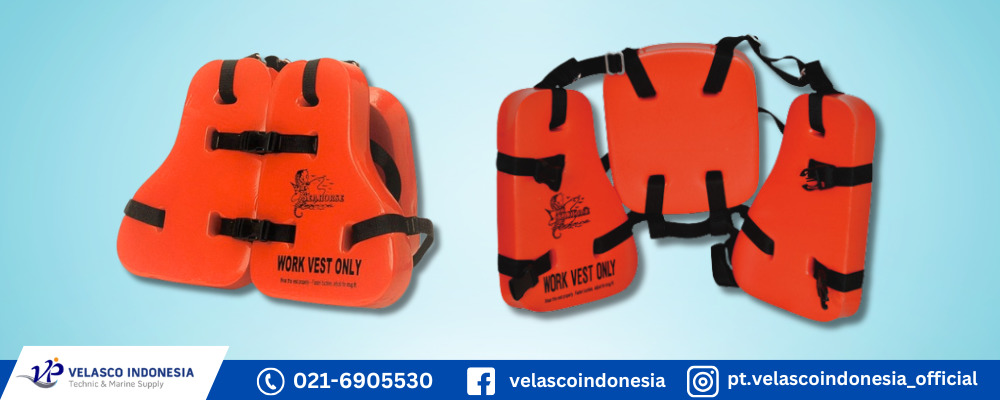 Jual Work Vest SeaHorse untuk Pekerja Kapal