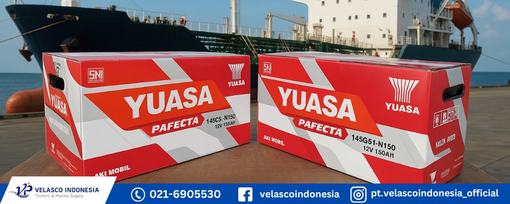 Distributor Aki Kapal Yuasa di Jakarta