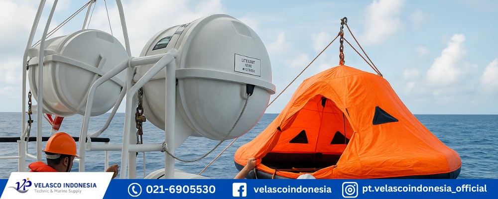Inflatable Life Raft 4 velascojakarta