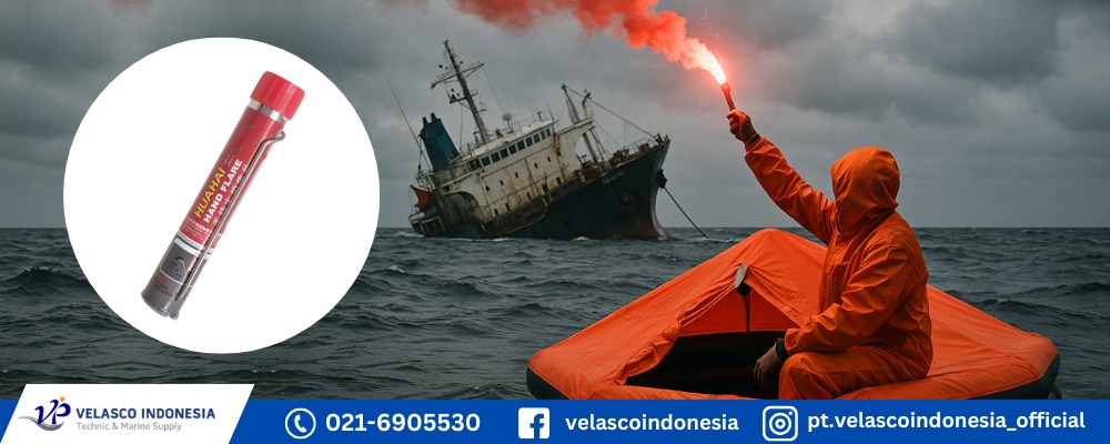 Jual Red Hand Flare Huahai