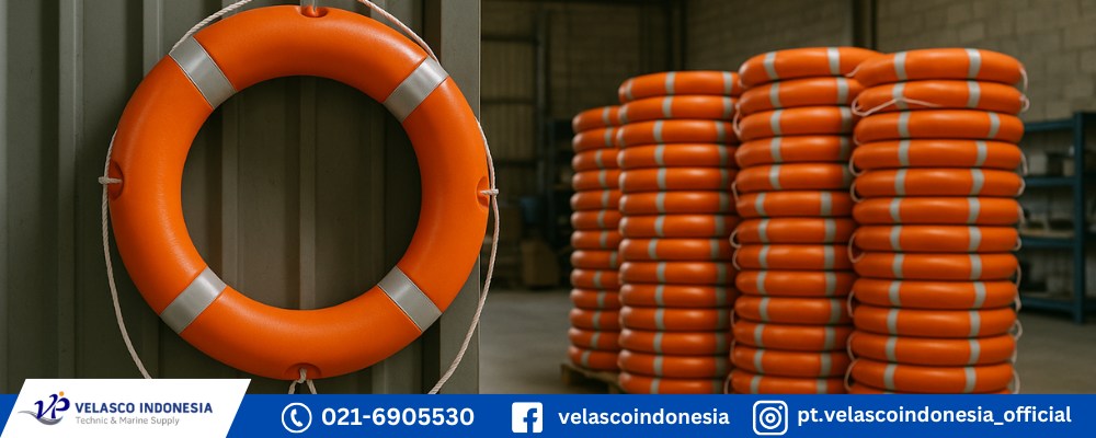Jual Ring Buoy Fiber SOLAS Ukuran 25 Kg