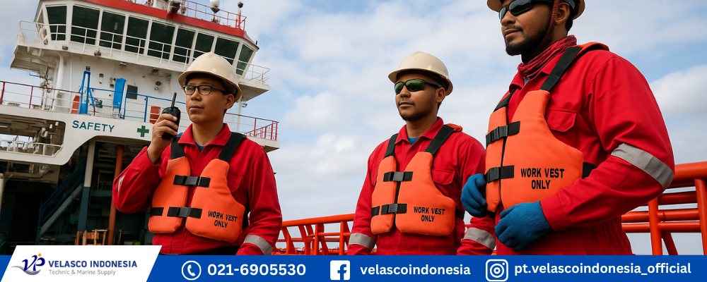 Tipe Work Vest SOLAS untuk Keselamatan Kerja di Kapal