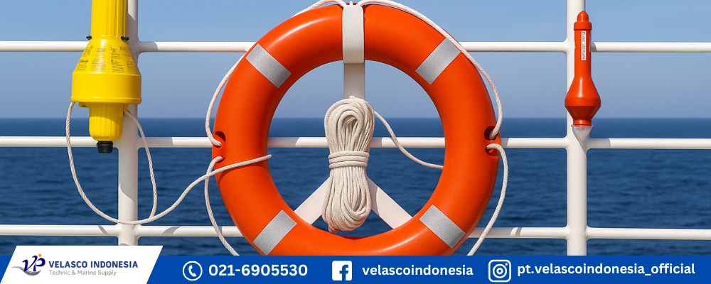 Jenis dan Fungsi Aksesoris Ring Buoy di Kapal