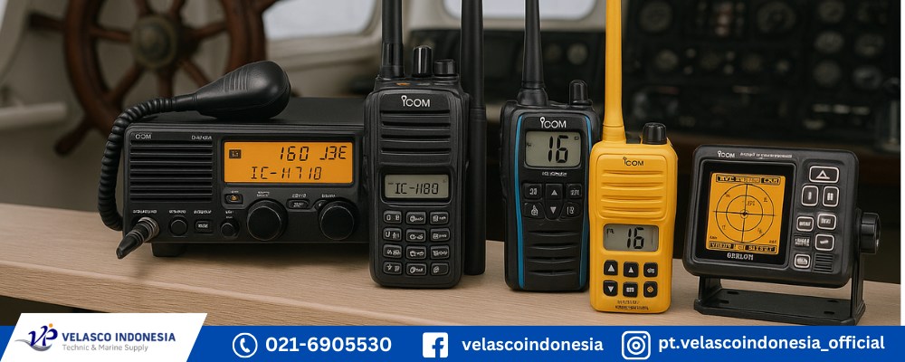 Alat Komunikasi ICOM untuk Kapal