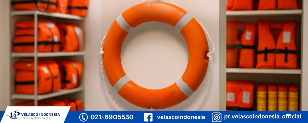 Jual Pelampung Ring Buoy SOLAS 43 Kg