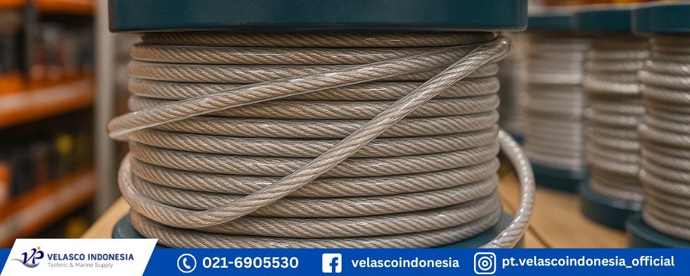 Jual Wire Rope PVC Berkualitas