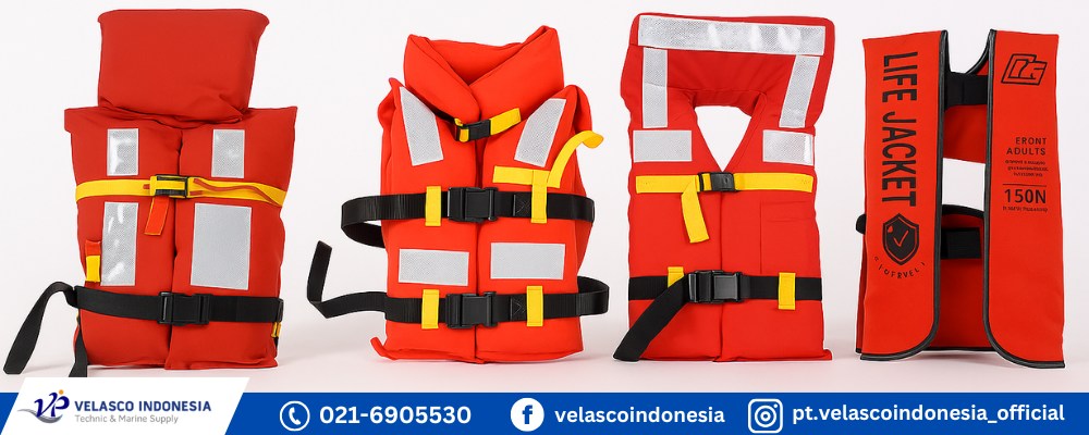 Distributor Life Jacket Kapal Terlengkap dan Bersertifikat SOLAS