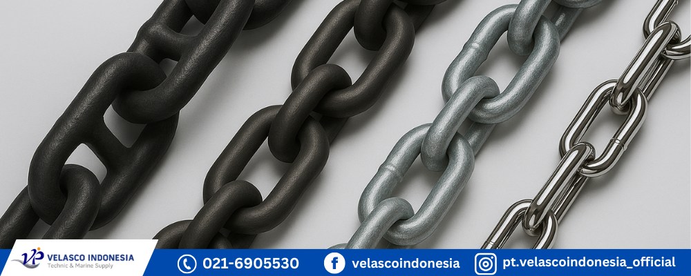 Jenis dan Perbedaan Rantai untuk Aplikasi Marine