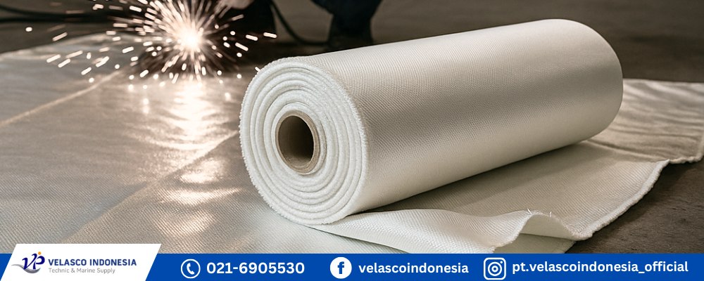Jual Selimut Api atau Fire Blanket Roll untuk Welding