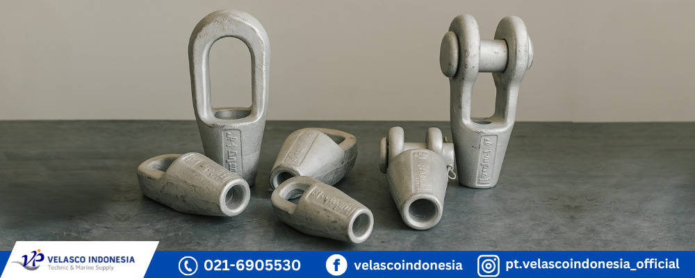 Supplier Spelter Socket Crosby di Jakarta