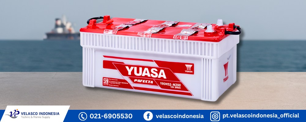 Jual Aki Kapal Yuasa N200