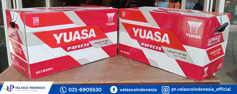 Distributor Aki Yuasa untuk Kapal Terlengkap