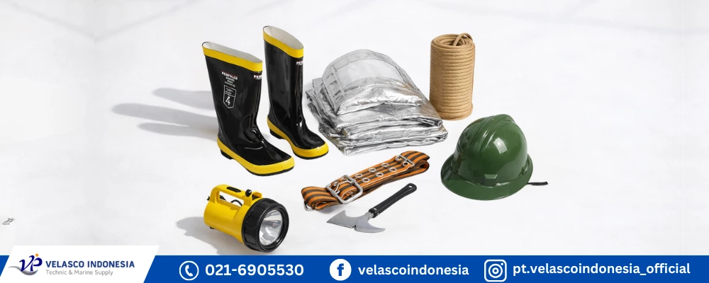 Distributor Fireman Outfit Lengkap Satu Set