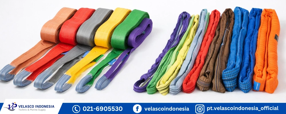 Jual Webbing Sling dan Round Sling