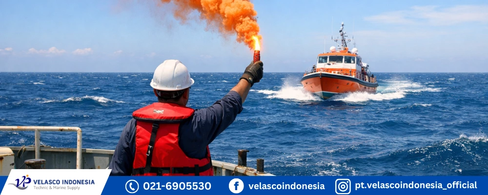 Fungsi Alat Piroteknik di Kapal