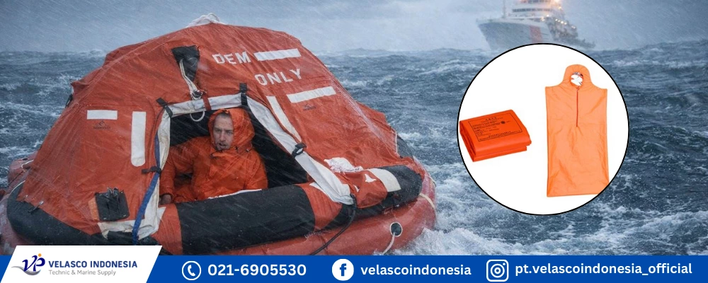 Pentingnya Thermal Protective Aid untuk Keselamatan Maritim