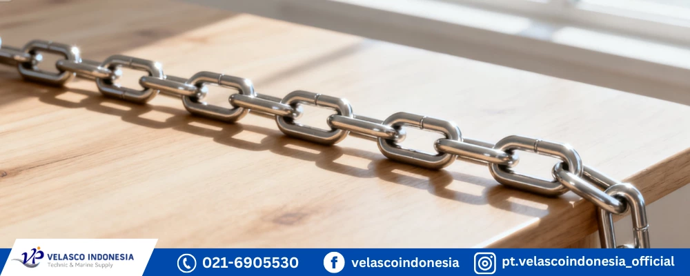 Supplier Rantai Stainless Steel Terpercaya