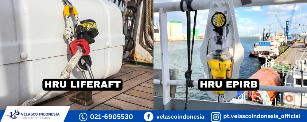 perbedaan HRU EPIRB VS HRU Liferaft