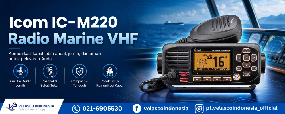 Jual Icom IC M220 Radio Marine VHF